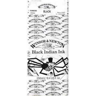 Inchiostro Di China Winsor & Newton - Nero 30 Ml Con Contagocce - Foto 9